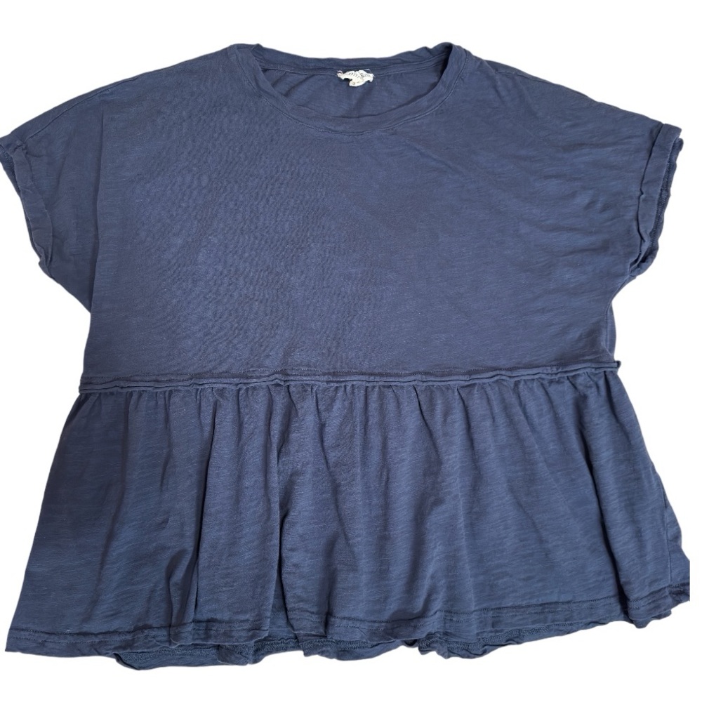 Cute blue baby doll t-shirt